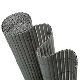 Sekey PVC privacy screen with double reinforcement inside, light grey